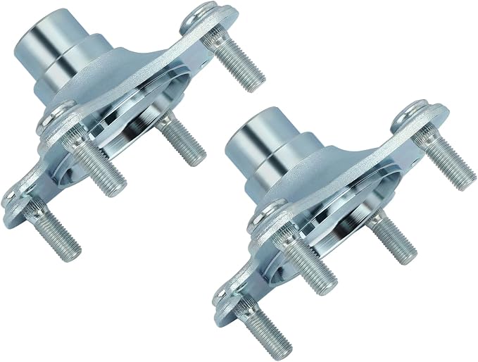Front Wheel Hub 2 Set for Honda FourTrax 300 1988-2000 Rancher 350 2000-2006 Foreman 400 Rancher 400 Foreman 450 (Only for 4x4 edition)