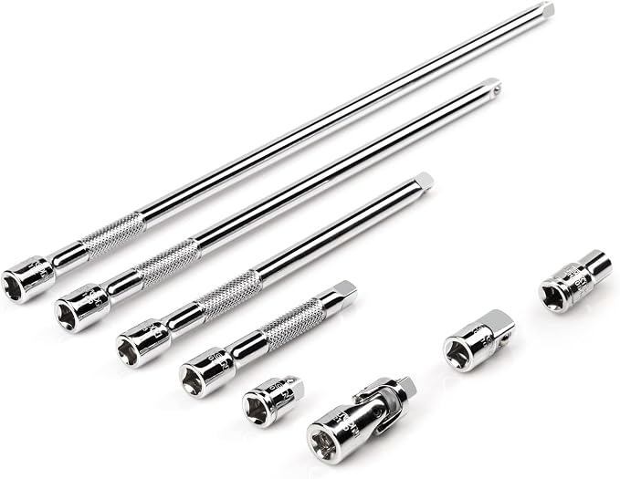 TEKTON 1/4 Inch Drive Accessories Set (8-Piece) | SHA90010