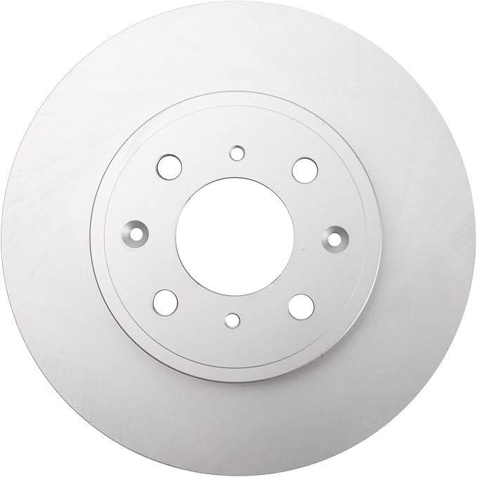 TRQ Front Brake Rotor Set G Coated Vented Compatible with 2015-2020 Honda Fit