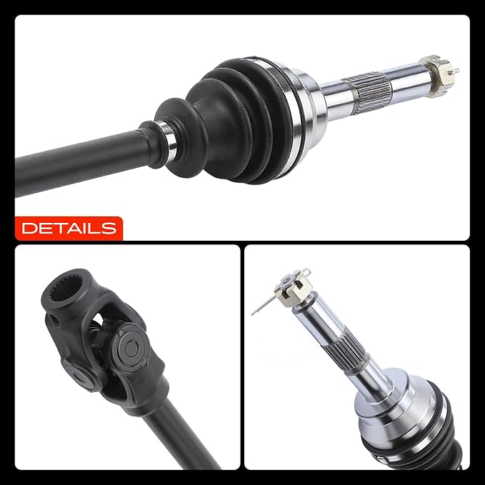 A-Premium CV Axle Shaft Assembly Compatible with Polaris Ranger 500 6x6 1999 2000 2001, Front Left or Right, Replace# 1380133