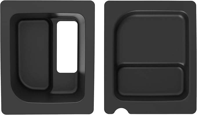Left & Right Under Seat Storage Box for Polaris Ranger 570 Mid-Size, Underseat Storage Bin Set Organizer Tray for Polaris Ranger 500 570 Mid Size 50" Wide 2015-2021 Accessories (2PCS)