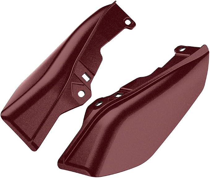 Color - Matched Mid Frame Air Deflectors Heat Shield, Perfectly Fit for Harley Touring Models 2009-2026 Copperhead