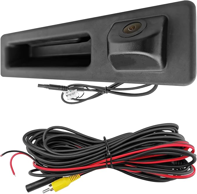 Tailgate Handle Backup Camera for BMW F Series | F10 F11 F25 F26 F30 F48 1-5 Series X1 X3 X4 X5 X6, CIC & NBT Systems, OEM Style Rear View Reversing Camera