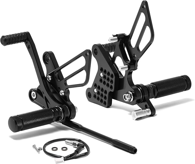 Motorcycle Adjustable Rear Sets Rearsets Foot Pegs for Kawasaki ZX-6R ZX6R 2009-2014