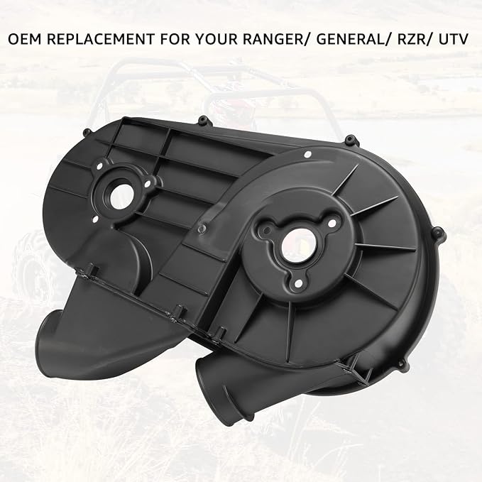 HAKA TOUGH UTV Inner Clutch Cover for Polaris RZR XP 1000/General 1000/Ranger Crew XP 1000/900 Accessories 2014-2023, Clutch Cover for RZR Accessories Replacement for OEM# 2635158,2635822,2634229