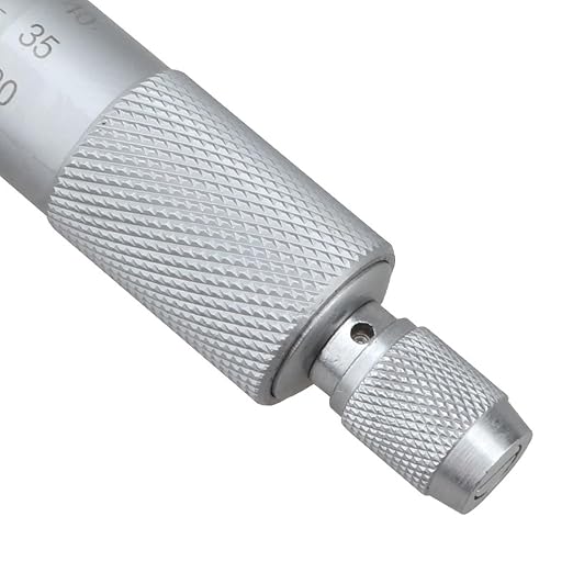 Point Micrometer Electronic Digital Micrometer Measuring Tool, 0-1"/0-25mm, 60 Degree, 0-1"/0.00005", Inch/Metric