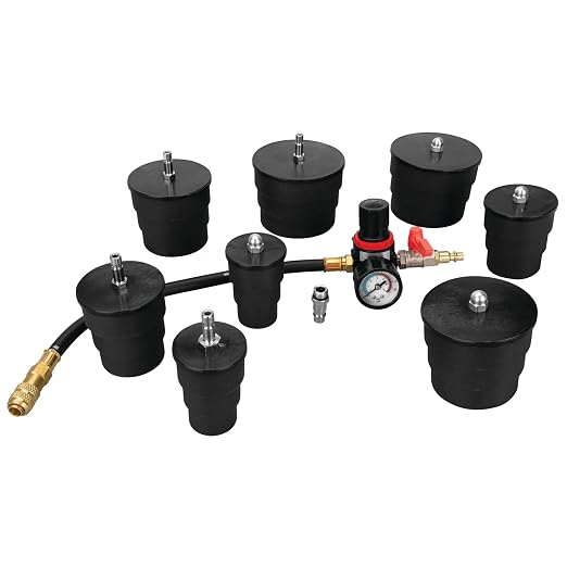 Performance Tool W89748 Turbocharger System Leakage Tester Kit - Find & Fix Turbo Leaks with Ease