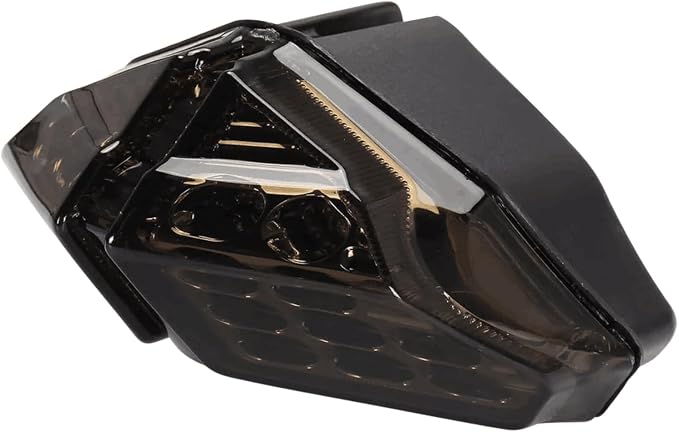 Taillight - Integrated LED Tail Brake Turn Signal Light Compatible with DUCATI 848 EVO 1098 1199 2007 2008-2014 (Black)