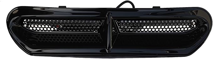 Motorcycle LED Turn Signal Light, LED Vent Trim Turn Signal Lights, Fairing Vent Turn Signal for Harley 2014-2023 Touring Street Glide Ultra Limited (FLHX/FLHTK), IP65 Waterproof Amber Black