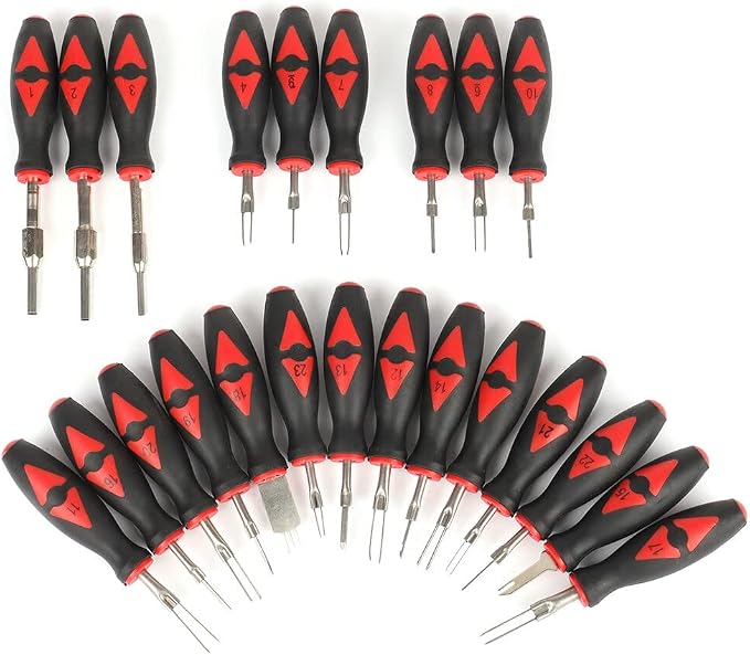 SCITOO 23 PCS Universal Terminal Release Electrical Connector Removal Tool Kit