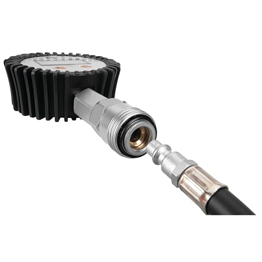 Performance Tool W89747 Digital Compression Tester - Accurate Diagnosis for Engine Performance, 300 PSI Gauge, Quick Disconnect Fitting, Stepped Adapters, Auto Shut-Off, Battery Included