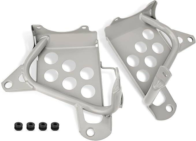 LH + RH Footrest Heel Guard Plate Kit for Yamaha Blaster 200 YFS200 1990-2006 3JM-27445-00-00 3JM-27446-00-00