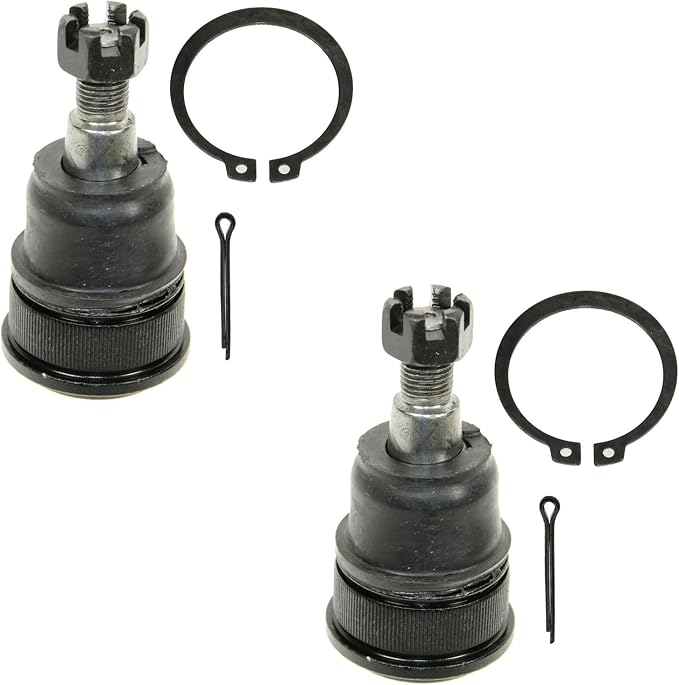 TRQ Front Lower Driver and Passenger Side Ball Joint Set Compatible with 2002-2006 Honda CR-V