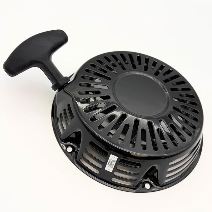 KINDZA Genuine Recoil Starter Assy 28400-Z5T-305ZB with Genuine Emblem 87521-Z5T-000 for Honda GX390 GX360 GX340 Engines Black Color