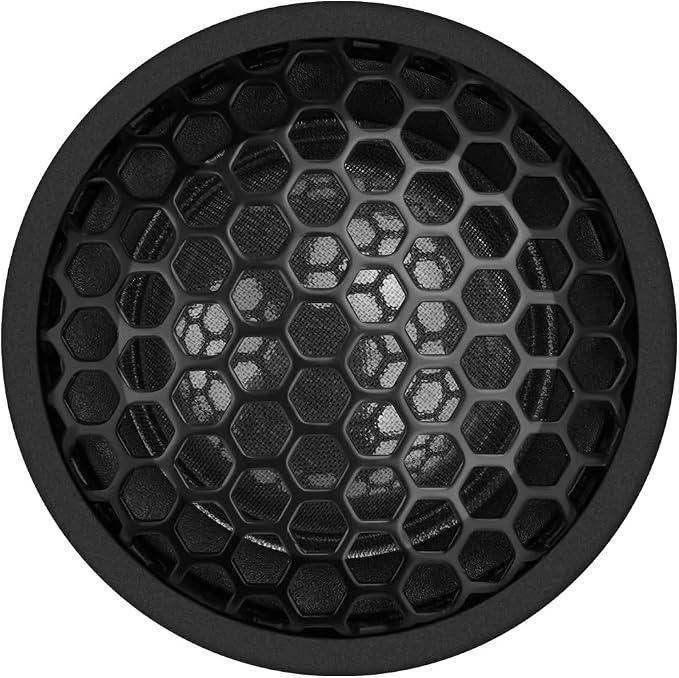 1 Inch Car Tweeters 300W Peak, Silk Dome Tweeter Speakers for Car Audio, 4 Ohm High Frequency Tweeters with Crossover, Surface/Flush Mount, Car Tweeters Pair for Clear Crisp Sound