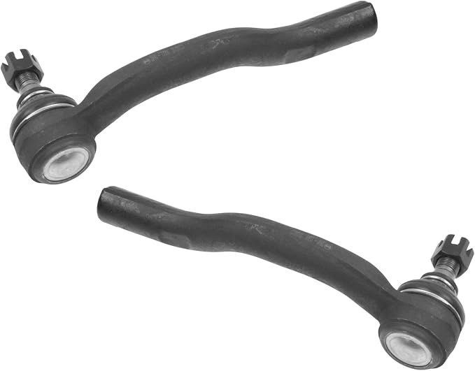 TRQ Outer Driver and Passenger Side Tie Rod Set 2 Piece Compatible with 2002-2003 Lexus ES300 2002-2003 Toyota Camry 2001-2003 Toyota Highlander