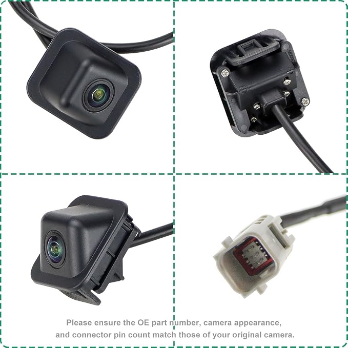 84122569 Rear Camera Replacement for Cadillac CTS Sedan w/o Surround View 2014-2016 & CTS Sedan w/o Surround View/Video Display Mirror 2017-2019, OE Backup Cam Replaces 23387830, 22881099 by GreenYi