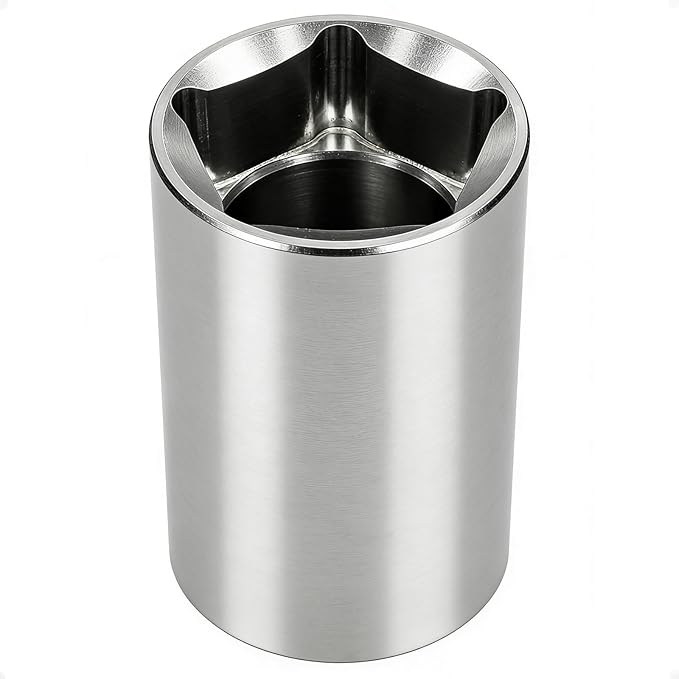 EVRBUL Stainless Steel 13/16" Penta Socket with 3/8" Drive Impact Utility Socket for 13/16" Pentagon Nuts and Bolts on Utility Service Applications