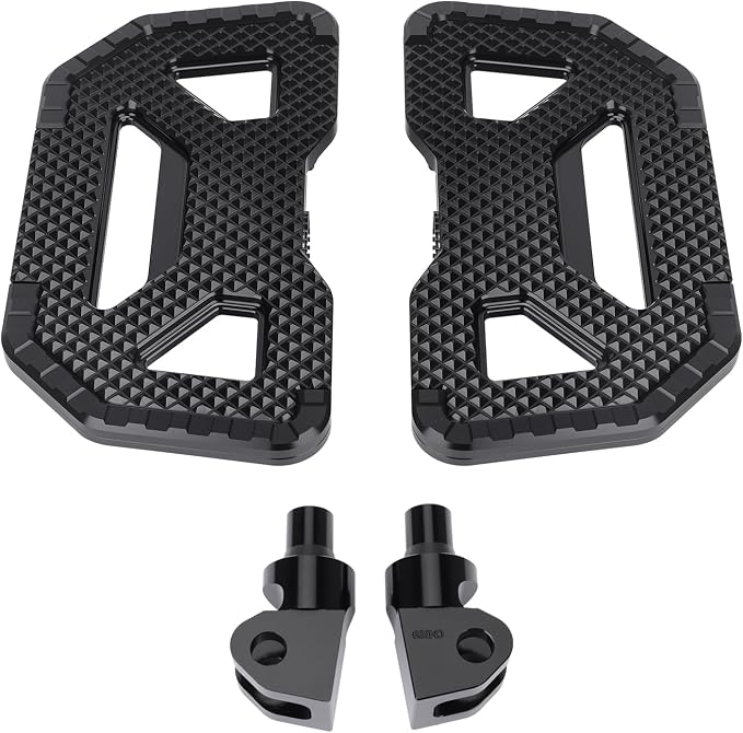 Foot Pegs for Honda Rebel 300 500 CMX300 CMX500 2017-2025 | 360° billet CNC foot pegs with enhanced grip for confident commuting and weekend riding.