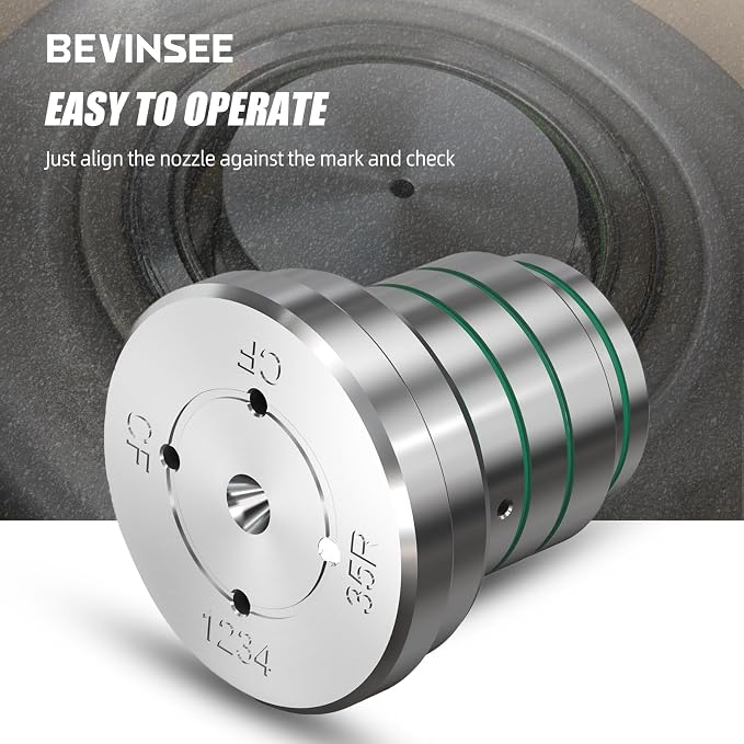 Bevinsee Reverse Drum Tester Compatible with Ford LS 6L80 6L90 35R/1-2-3-4 Transmission Testing Tool Leaks and Cracks Checking Tools