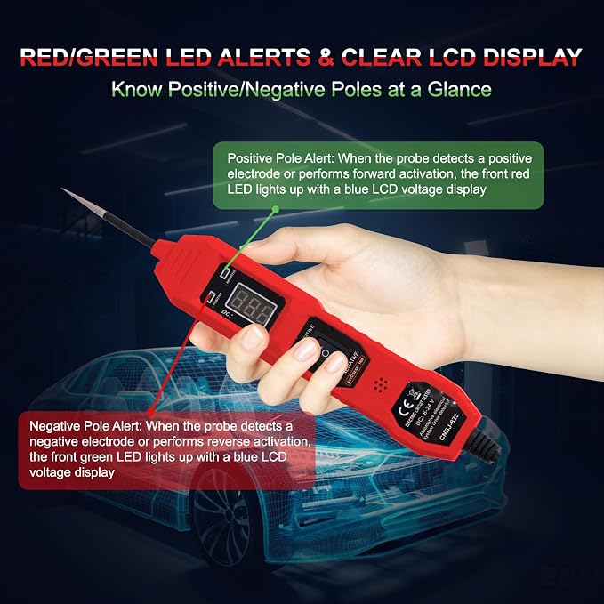 V511 OBD2 Scanner & Power Circuit Probe Tester