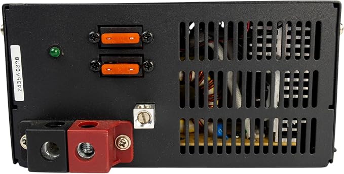PowerMax PM3-45 Power Supply, AC to DC Converter 110/120 VAC to DC 0-12 Volt 45Amp, Battery Charger with 3 Stage Smart Charging Mode, Built-in Cooling Fan and LED Indicator Light, Lithium Compatible