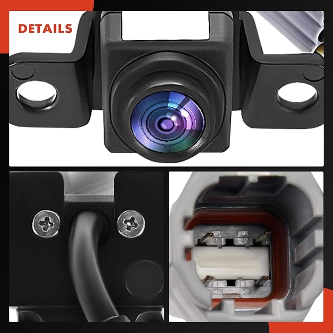 A-Premium Rear View Backup Camera Compatible with Hyundai | Parking Camera for 2012-2017 Veloster - Replace# 957602V000
