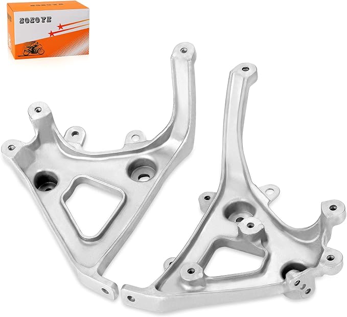 Left + Right Front Fender Headlight Bracket Kit For Yamaha Raptor 700 700R YFM700/R 2006-2012