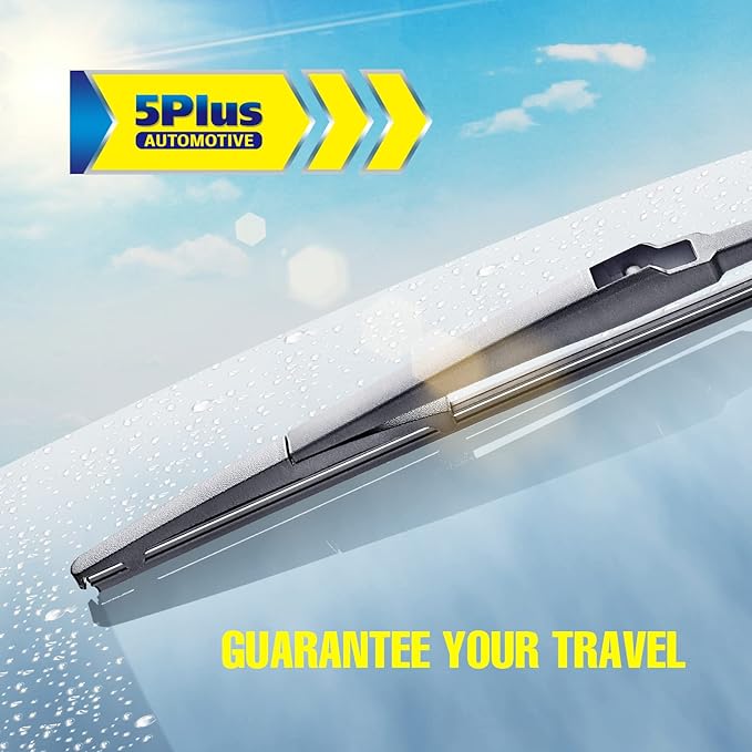 5 PLUS® 16" Rear Wiper Blade Replacement For 2022-2004 Toyota Prius Rear Wiper Blade, For 2020-2011 Toyota Sienna Rear Windshield Wiper Blade