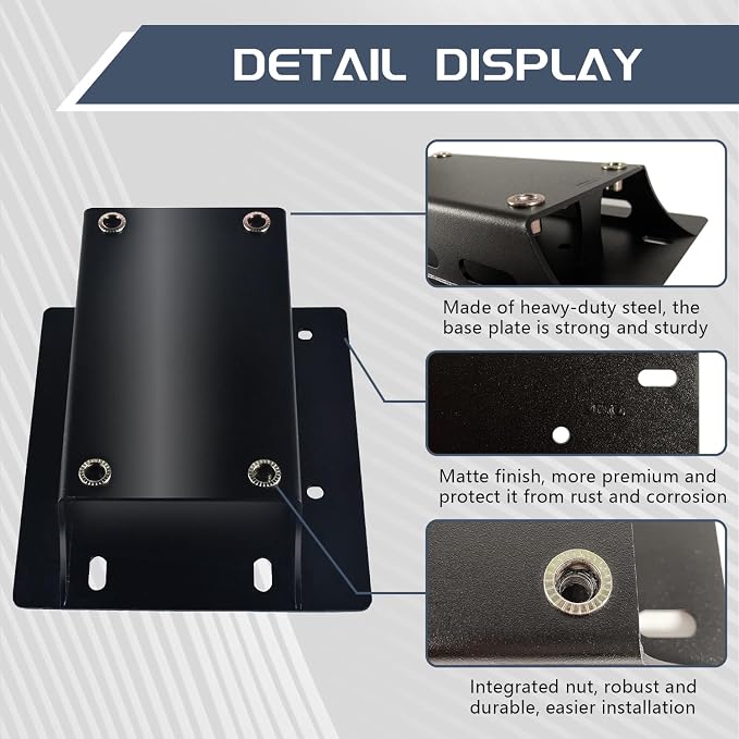 Torque Converter Motor Riser Plate Mount for Predator 196cc 212cc Engine for Coleman Mini Bike CT200U BT200X Baja Warrior MB200