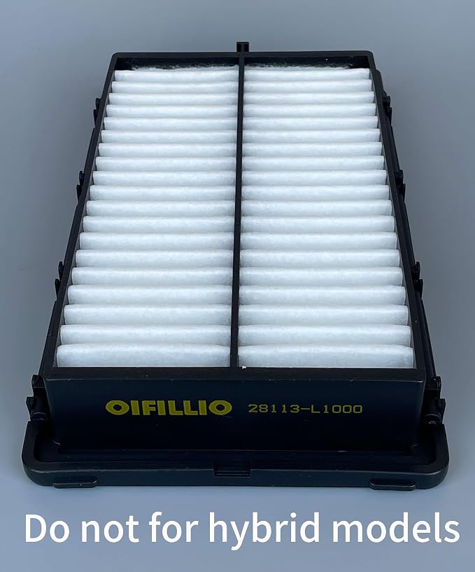 OIFILLIO Engine Cabin Air Filter for Tucson(2022-2025),Santa Fe(2021-2025),Sorento(21-25),Santa Cruz(2022-2025),K5 (2021-2025),28113L1000&97133L1000, NOT FOR HYBRID