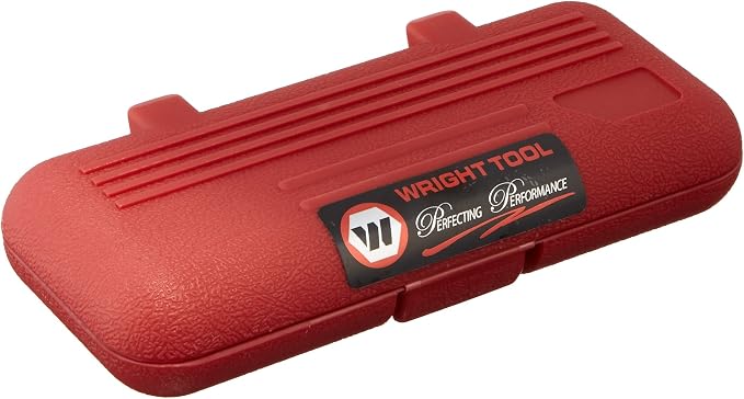 Wright Tool 305 3/8 Inch Drive 7 Piece Hex Bit Socket Set with Standard Bits 1/8 to 3/8 Inch Forged Steel Machined Heat-Treated Made in USA