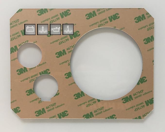 YANMAR Instrument Panel Type B 3YM30 3YM20 2YM15 FACEPLATE 129271-91120