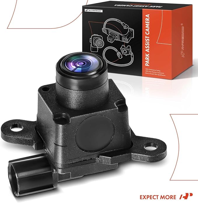 A-Premium Rear View Backup Camera Compatible with Ram, Dodge & SRT | Parking Camera for 2013-2015 1500 2500 3500, Viper - Replace# 56038978AG, 56038978AH