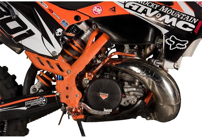 Tusk Kick Starter Anodized Orange Compatible with KTM 250 SX 2011-2016/300 XC 2011-2016/250 XC-W 2011-2016