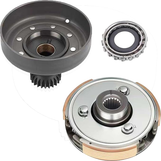 Compatible with Honda TRX250 X TE 2x4 ES 2002-2025 Cylinder Piston Gasket Kit, available in cylinder bore: 68.5/72/74 MM，12100/12251-HN6-000 (Trx250 clutch drum)