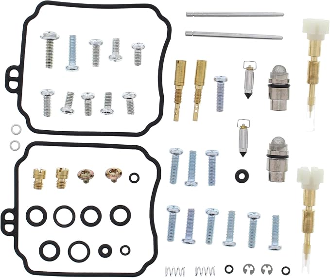 All Balls Racing Carburetor Rebuild Kit 26-1634 Compatible With/Replacement For Yamaha XVS650 V-Star 2006-2016