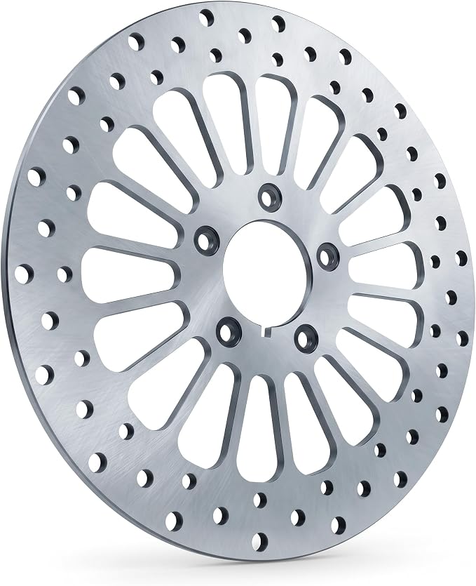 11.5'' Front Brake Rotor Disc Compatible with Harley Davidson Touring Sportster Dyna and Early Super Glide Softail, 420 Stainless Steel Rotors