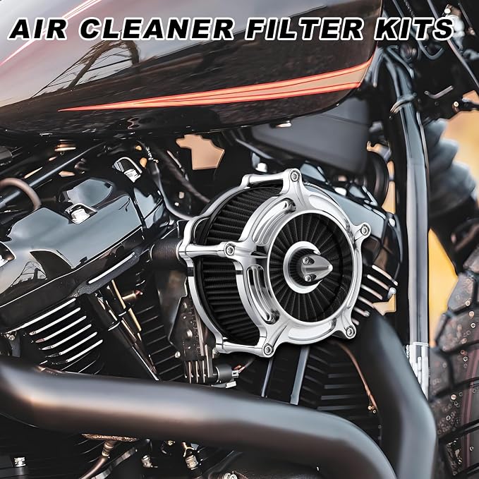 Harley For Davidsonair Filter Cleaner Touring 08-16,Softail 16-17 Grey | C-For Touring 08-16Softail 16-17