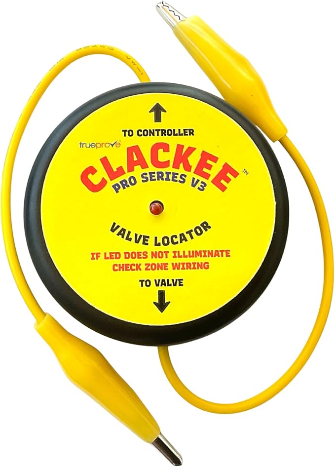 The Original Clackee™ Circle Pro 3.0 Sprinkler Valve Locator Irrigation Buried Zone Finder