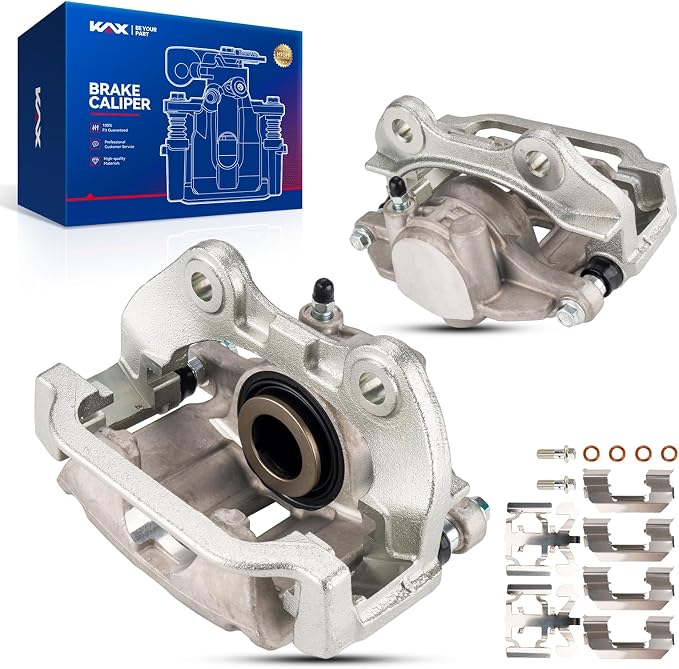 KAX Disc Brake Caliper Assembly Fit for Silverado 1500/Sierra 1500 1999-2002, Tahoe/Suburban 1500/Yukon/Yukon XL 1500 2000-2001, DeVille 2000-2002, Astro/Safari 2003-2005, Escalade 1999-2000