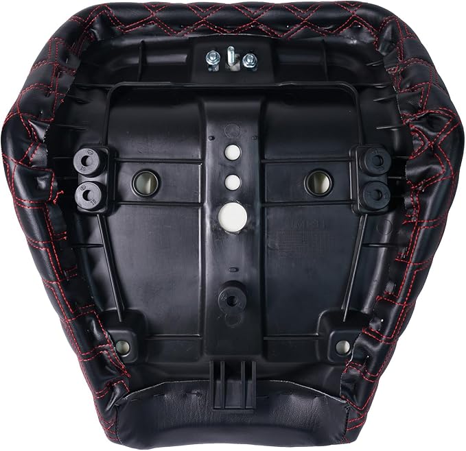 JMCHstore Red Retro Design Mini bike Seat for Massimo TrailMaster Hurricane MB200 MB200-2, for Baja Warrior WR65, Mini Baja, Baja heat Carbon 6.5 196cc HT65 MB165 Trail bike Cushion Replacement parts