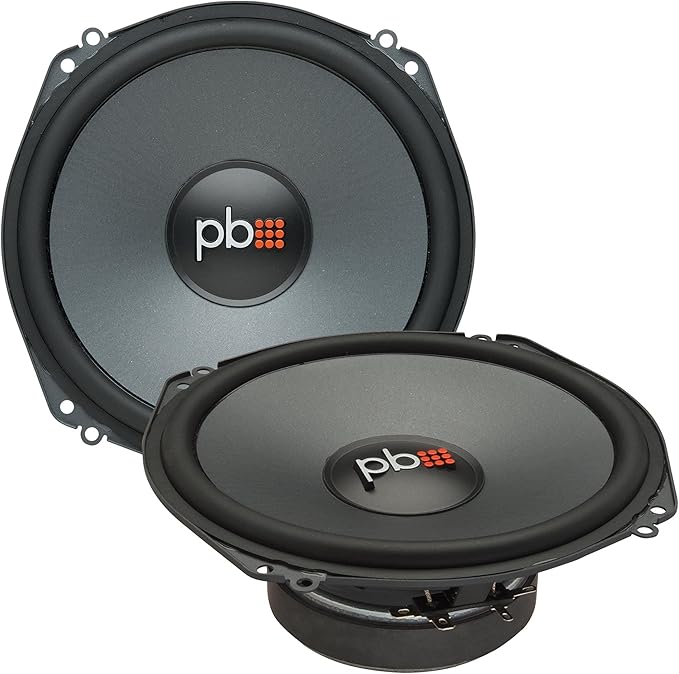 PowerBass OE-700-7" Midbass Speakers 2-Ohm - Pair