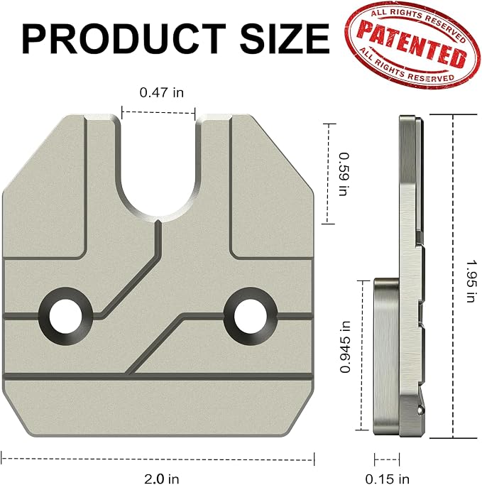 Sun Visor Repair Kit Compatible with RAM 1500 2019-2026, 2 Pack Sun Visor Clip for Trucks, Aluminum Alloy Visor Clip, Car Repair Kit Accessories, Ram 1500 Accessories,Champagne
