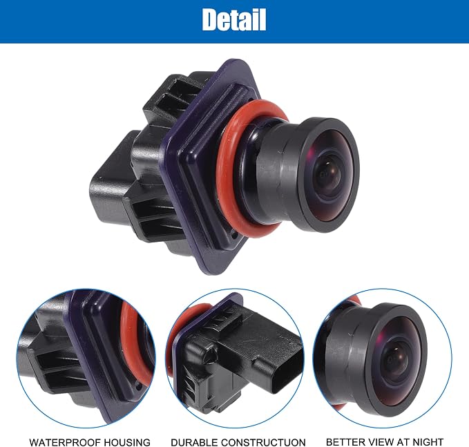 ACROPIX Car Rear View Back Up Camera Wide Angle Park Assist Reverse Camera Fit for Ford Taurus 2010 2011 2012 No.AG1Z19G490D - Pack of 1