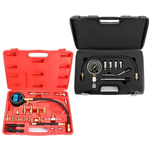 BETOOLL Fuel Pressure Tester Kit(1set) and Compression Tester Kit(1set)