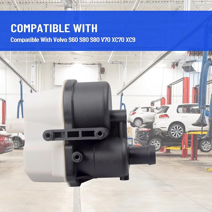 0261222022 Fuel Vapor Leak Detection Pump Compatible With Rover Range Rover Sport Evoque&Velar LR2 LR3 LR4 Volvo C30 C70 S40 S80 V50 V70 XC70 Replaces# 30760863, WTR500030