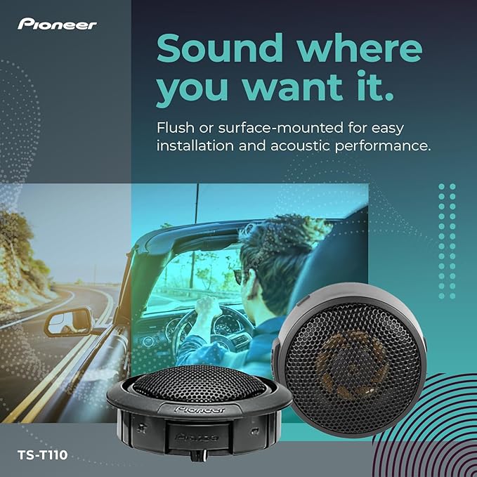Pioneer TST110 TS-T110 7/8-Inch Component Tweeter