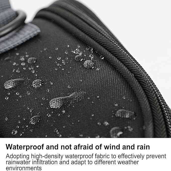 Magnetic Tank Bag - Waterproof Tank Organizer, Multi-Pocket Motorcycle Pouch | Compact Travel Companion Providing Weatherproof Protection for Long Road Trips, Storage Pack with Riding Use
