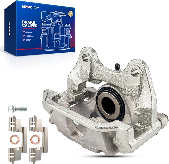 KAX Disc Brake Caliper Assembly Fit for Silverado 1500/Sierra 1500 2007-2018, Tahoe/Yukon/Escalade 2007-2020, Suburban 1500 2007-2014, Suburban/Yukon XL 2015-2020, Avalanche 2007-2013, Rear Left Side